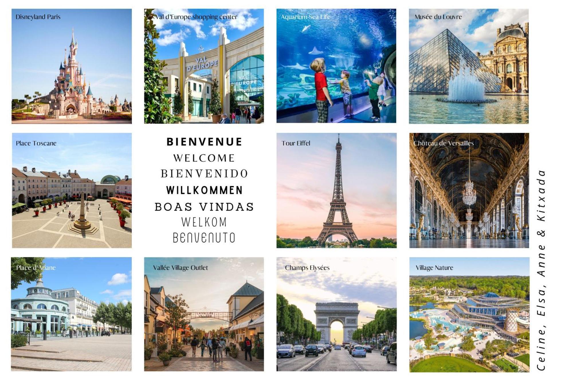 Elbe2 Apartment 8Ppl Gateways To Disneyland Paris Serris Eksteriør bilde